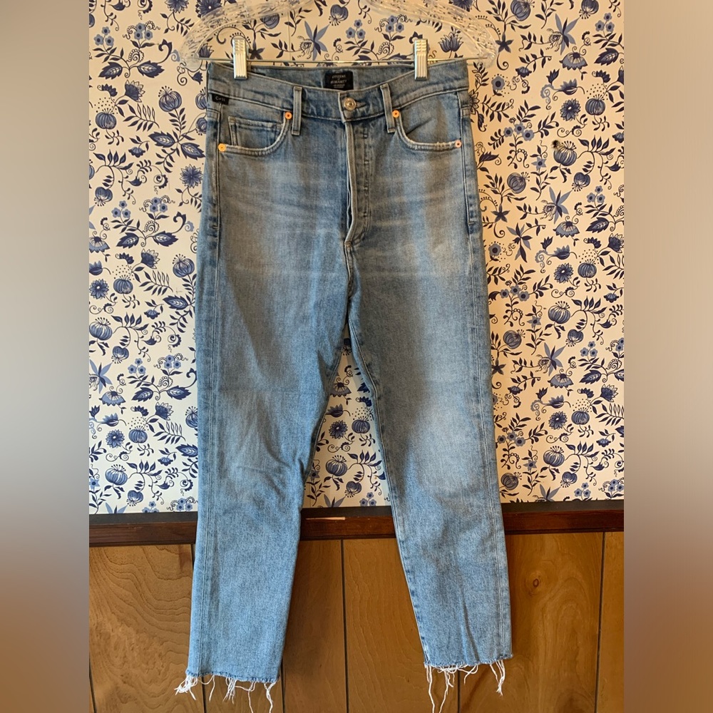 Citizens of Humanity Olivia Crop High Rise Slim Ankle. Size 26